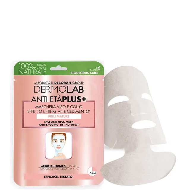 dermolab-maschera-viso-e-collo-effetto-lifting-anticedimento image 1