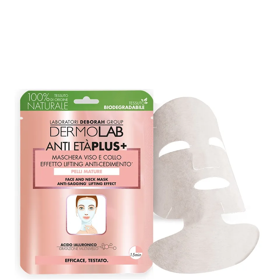 dermolab-maschera-viso-e-collo-effetto-lifting-anticedimento image 1