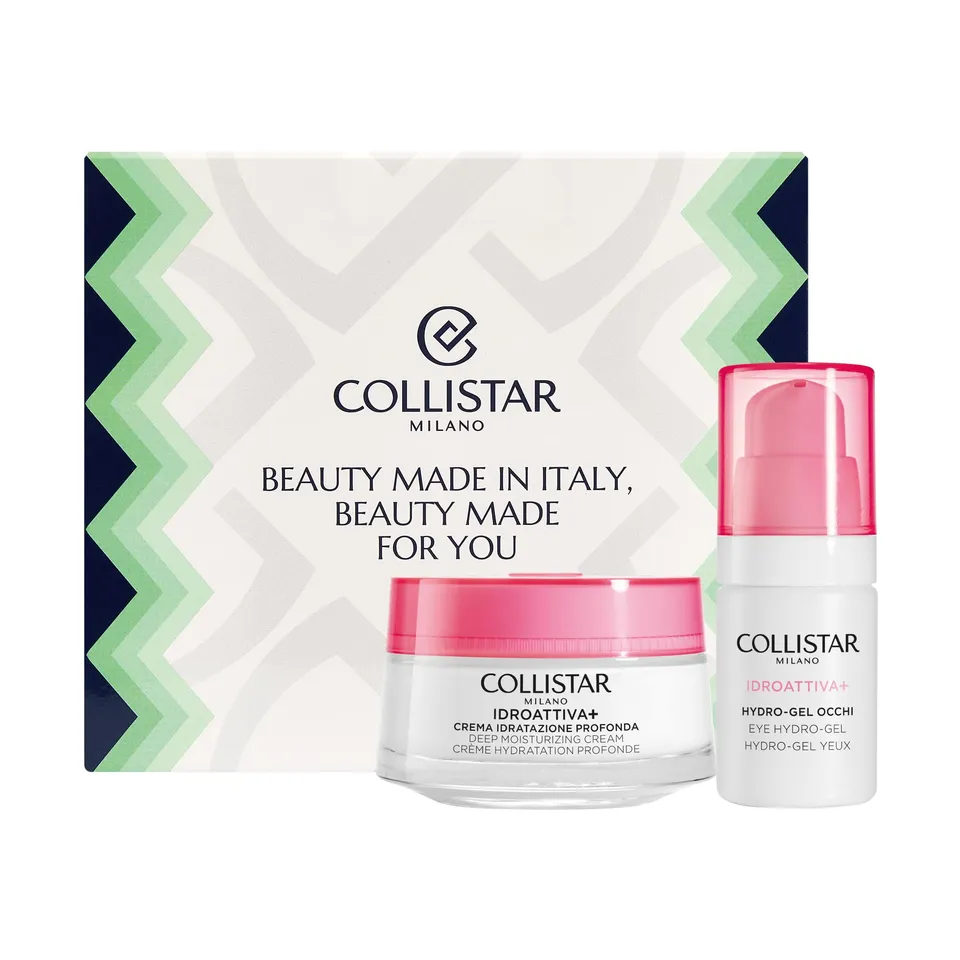 collistar-cofanetto-idroattiva-crema-50ml-hydro-gel-occhi-15ml-vegan image 1