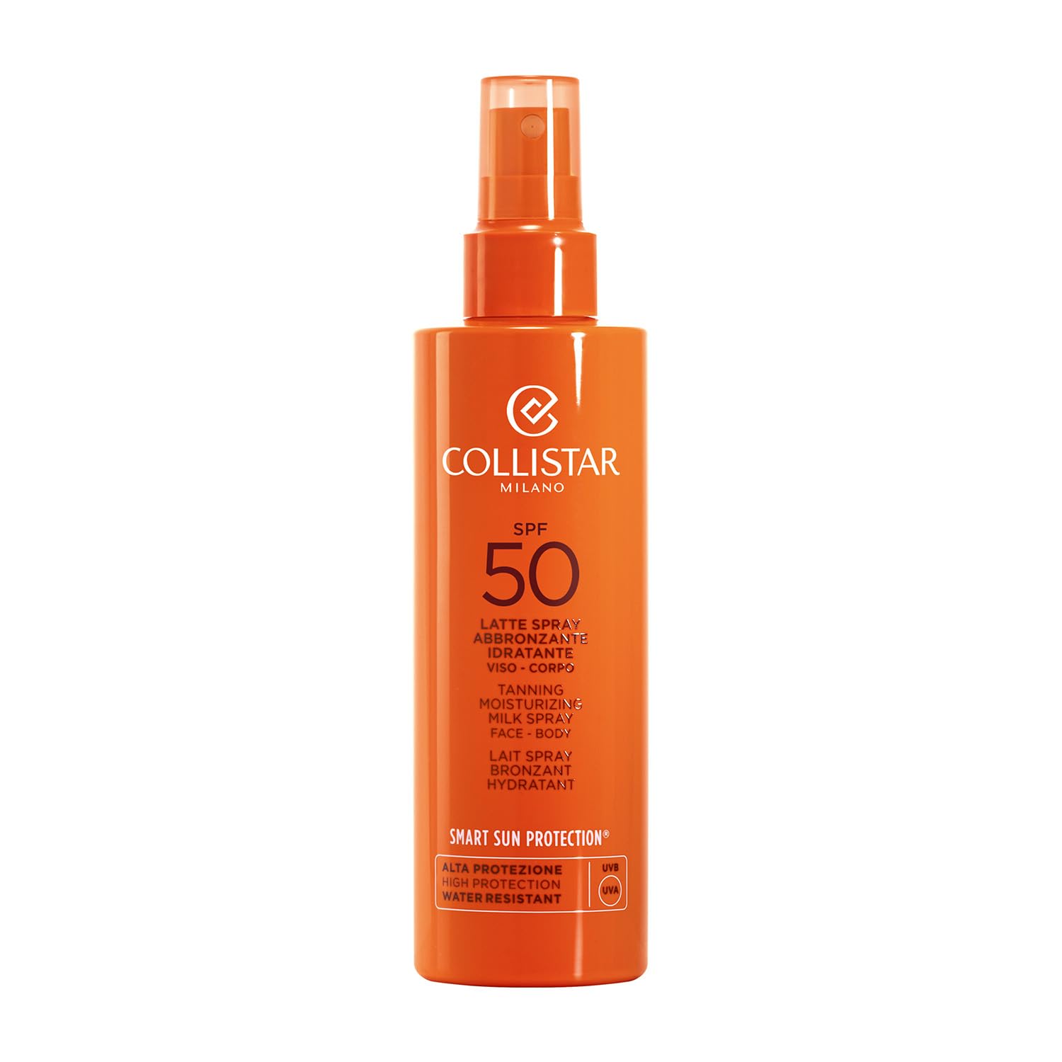 collistar-latte-spray-abbronzante-idratante-spf-50-viso-e-corpo-200-ml image 1