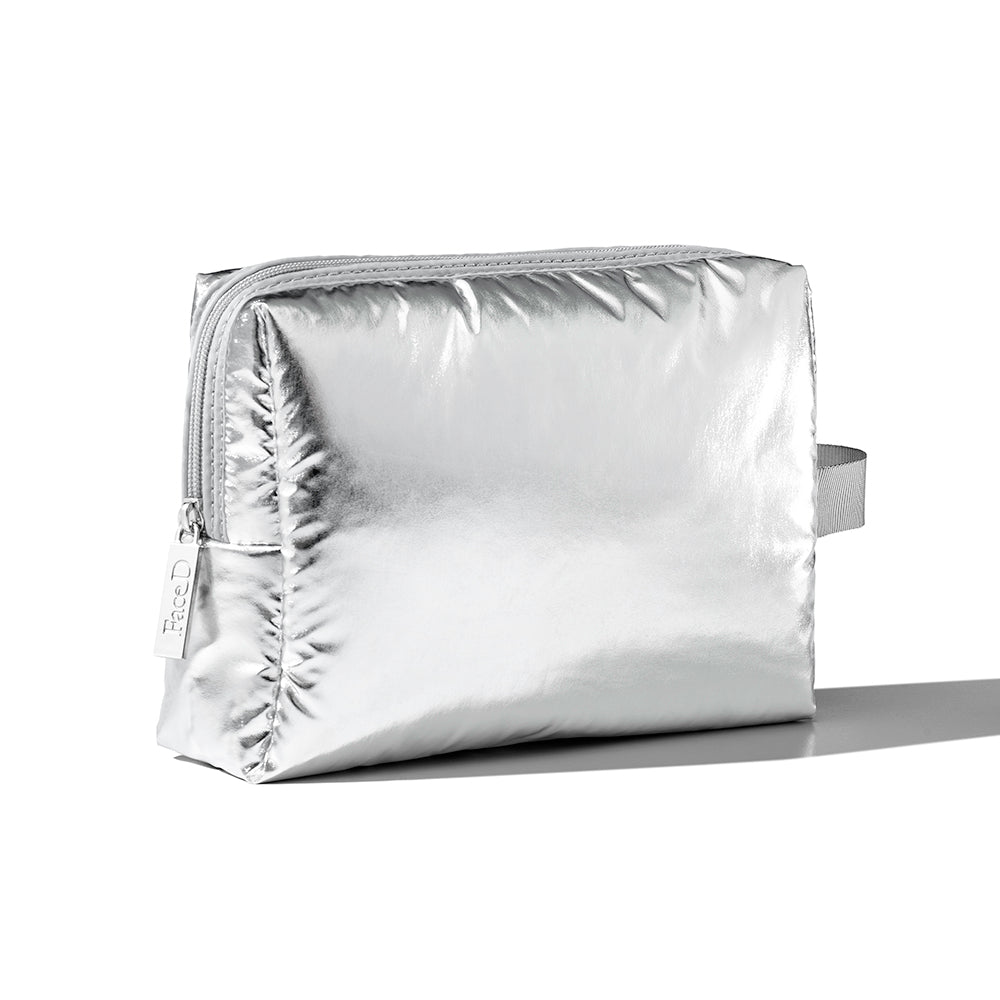 face-d-puff-pochette-argento-nylon-small-large image 3