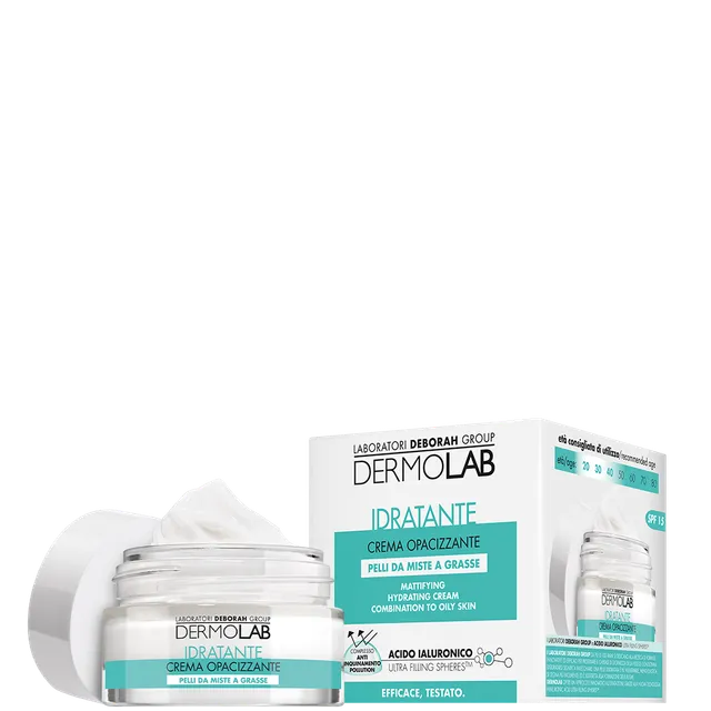 dermolab-crema-idratante-opacizzante-viso image 1
