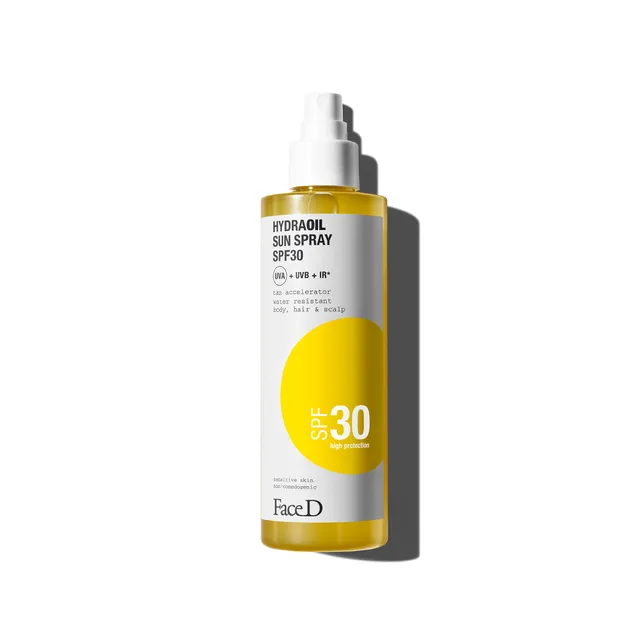 face-d-hydraoil-sun-spray-cuerpo-y-cabello-200-ml image 1