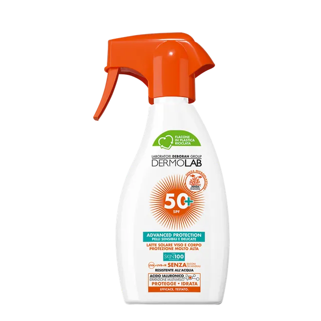 dermolab-latte-solare-viso-e-corpo-protezione-molto-alta-leggero-non-grasso-con- image 1