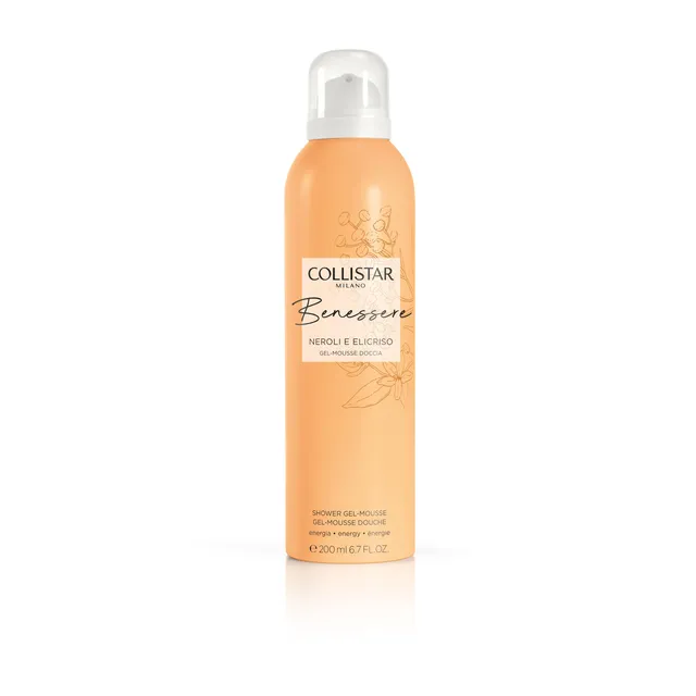 collistar-gel-mousse-doccia-benessere-neroli-e-elicriso-200ml image 1