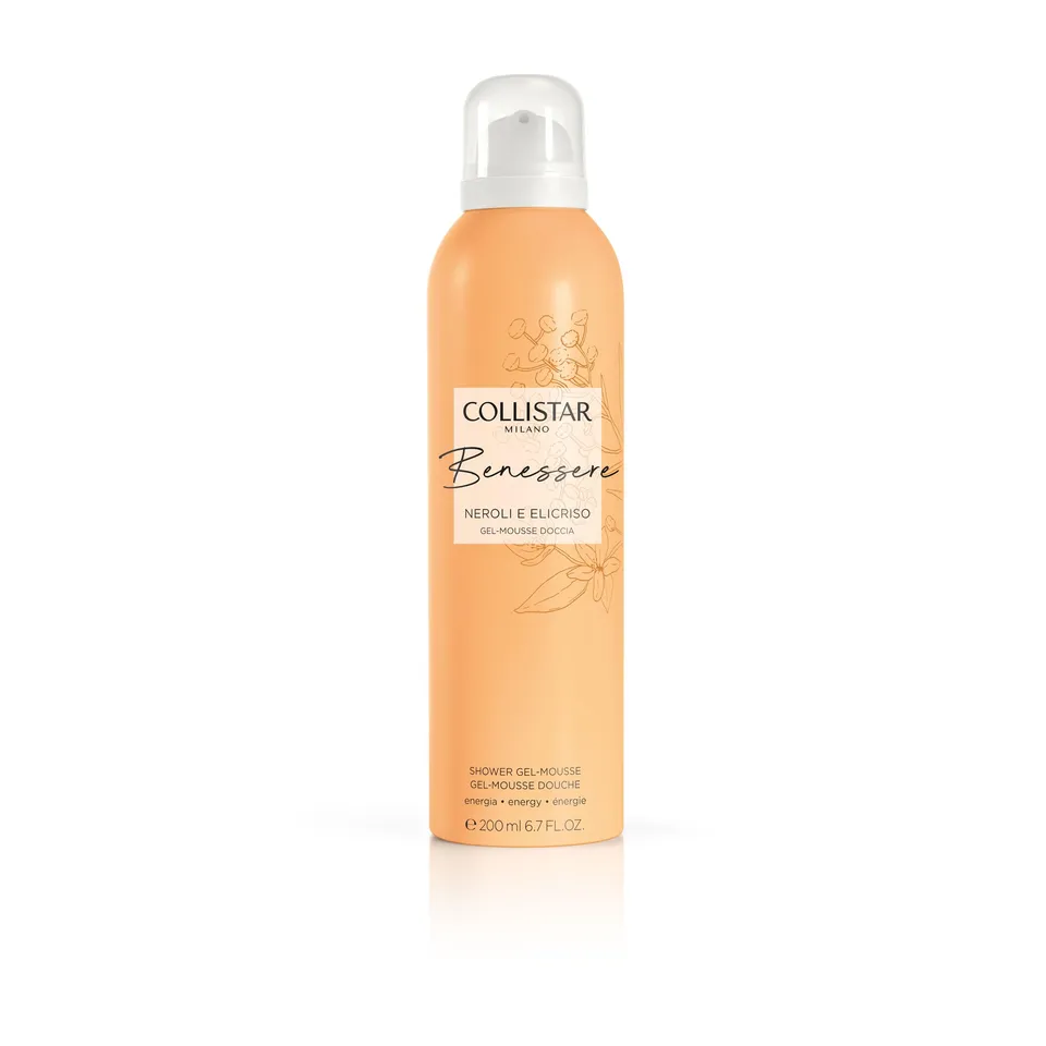 collistar-gel-mousse-doccia-benessere-neroli-e-elicriso-200ml image 1