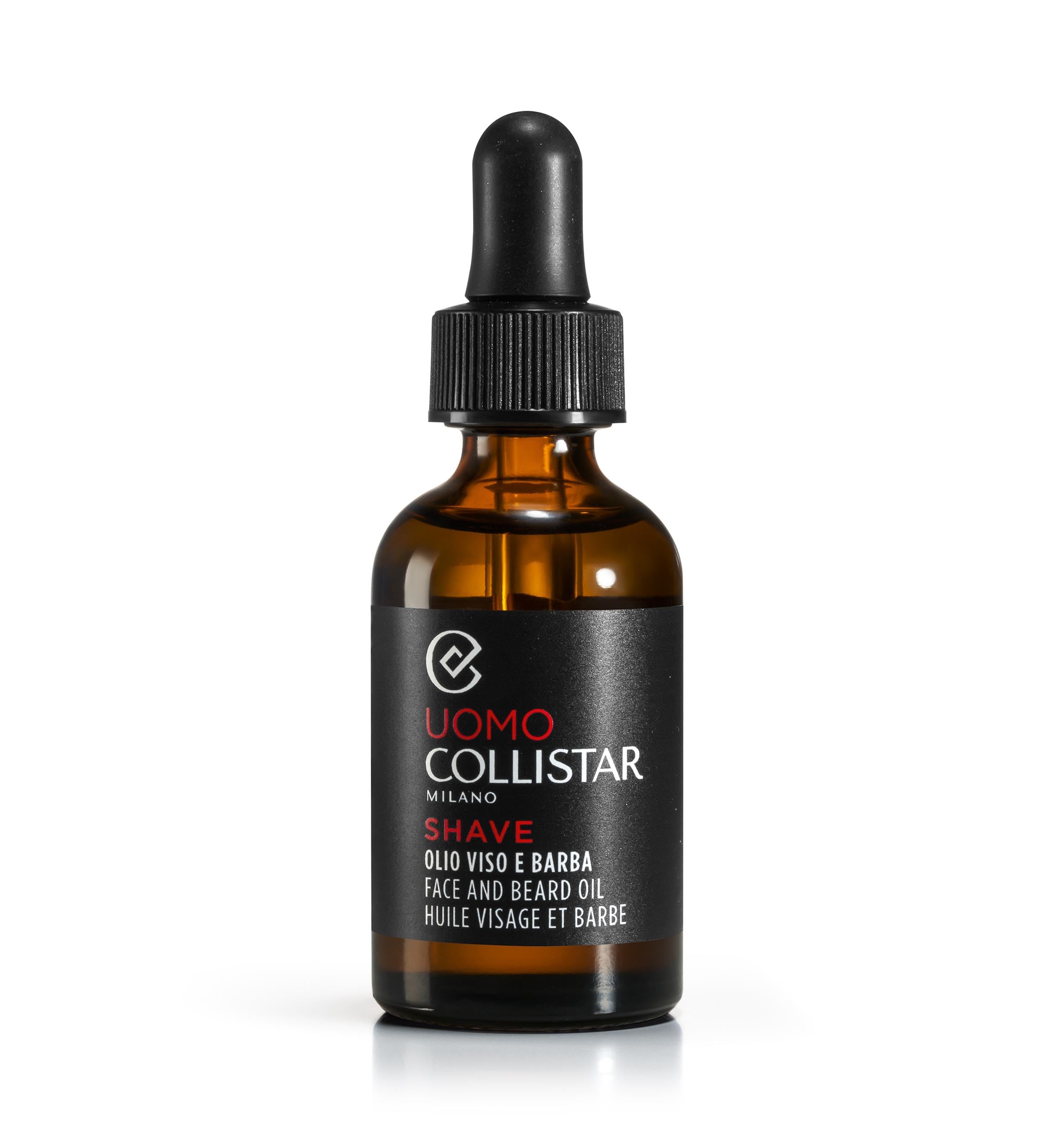 collistar-uomo-olio-viso-e-barba-30ml-trattamento-pre-e-post-rasatura image 1