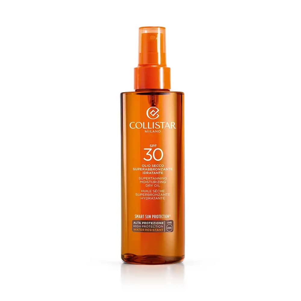 collistar-olio-secco-superabbronzante-idratante-spf-30-viso-e-corpo-200ml image 1
