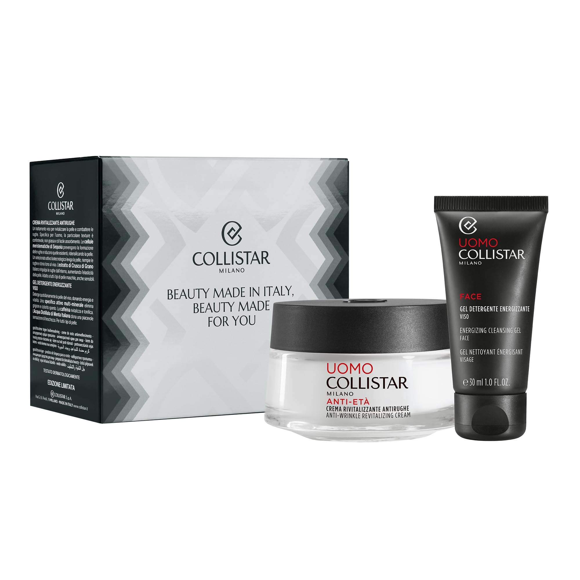 collistar-cofanetto-uomo-crema-antirughe-50ml-gel-detergente-30ml image 3