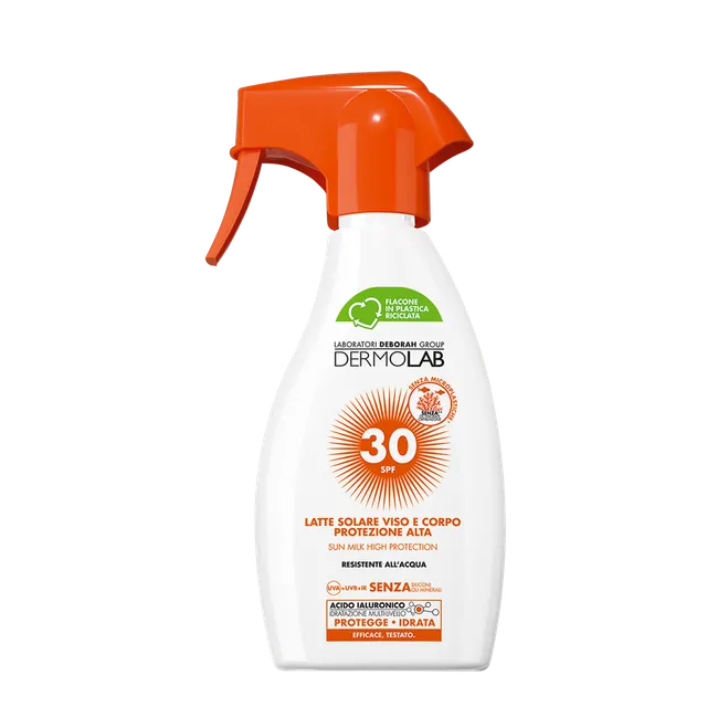 dermolab-latte-solare-viso-e-corpo-spf-30-alta-protezione image 1