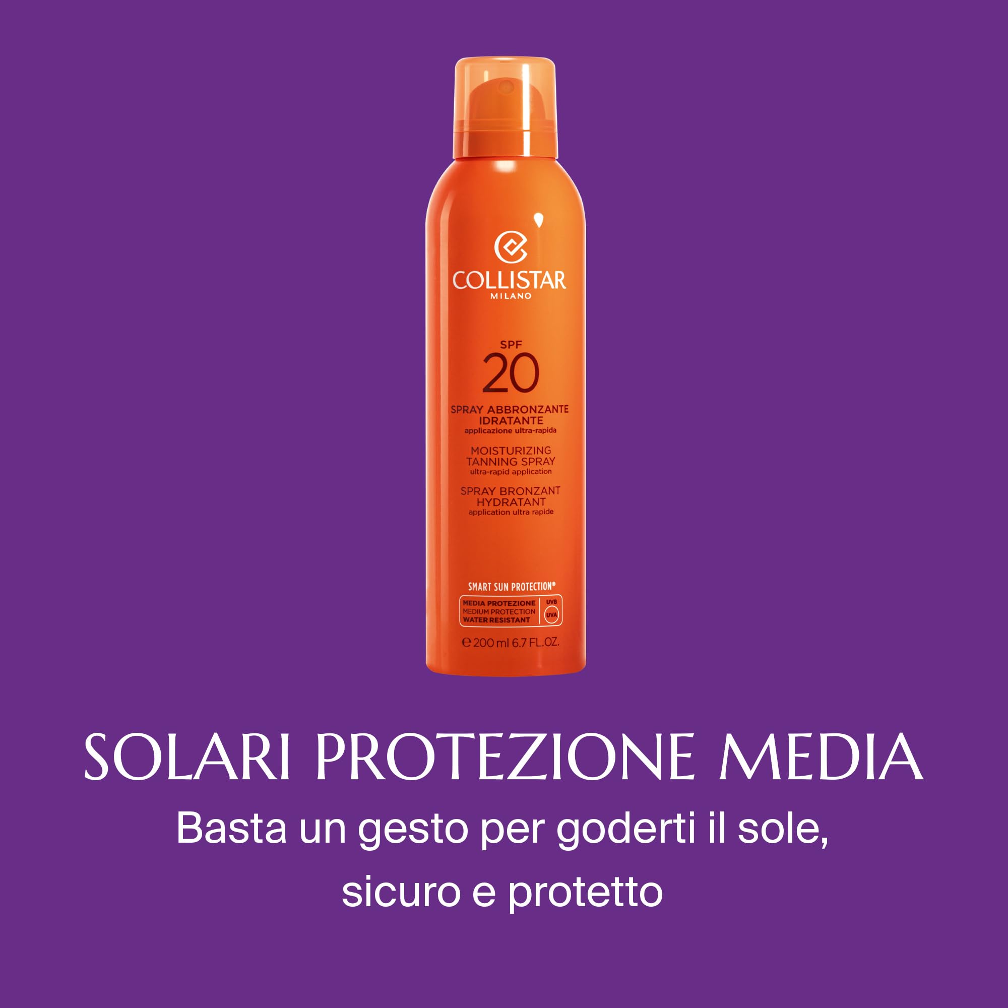 collistar-spray-abbronzante-idratante-spf20-200-ml image 3