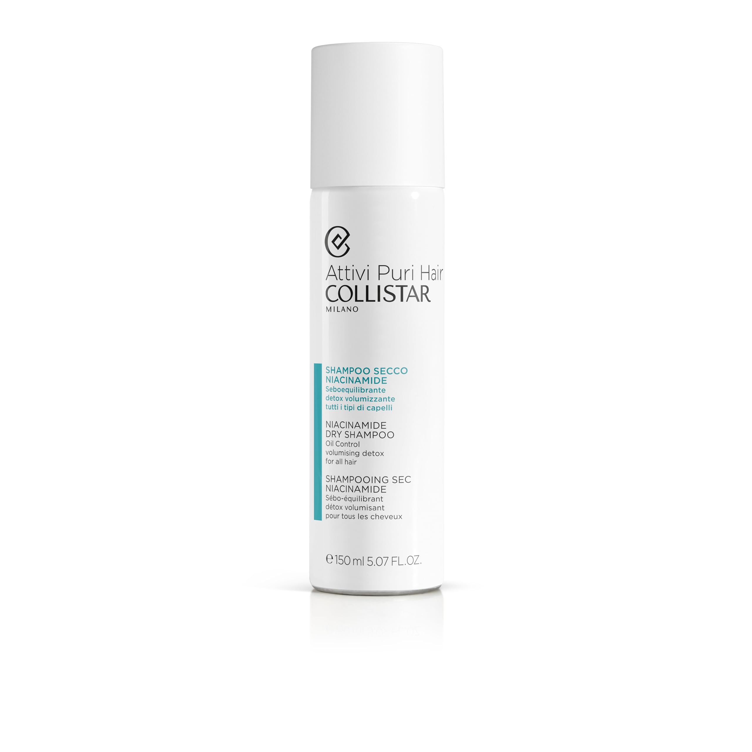 collistar-attivi-puri-shampoo-secco-niacinamide-seboequilibrante-150ml image 1