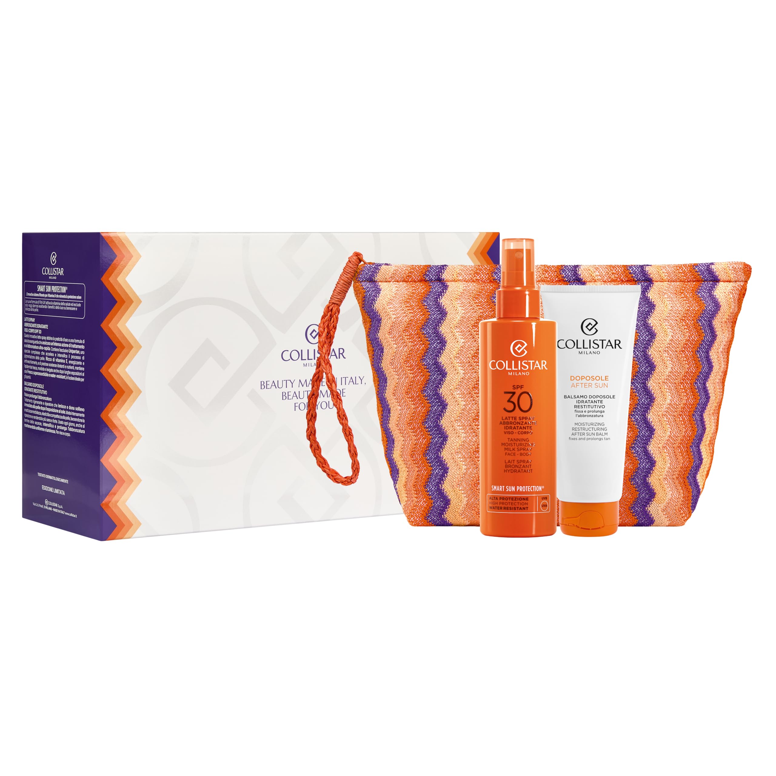 collistar-cofanetto-regalo-solare-spf30-latte-spray-200-ml-doposole-100-ml-poche image 4