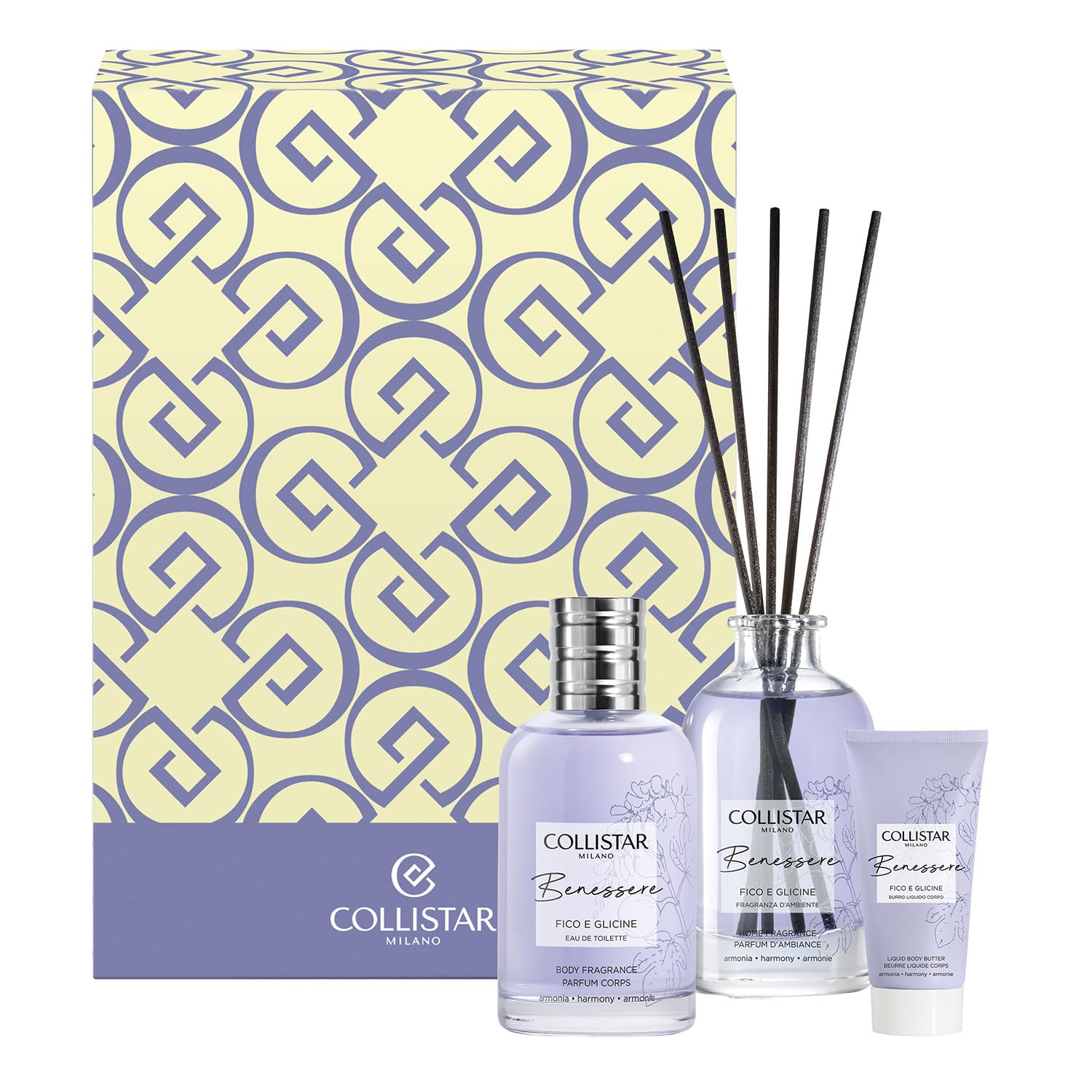 collistar-cofanetto-benessere-fico-e-glicine-eau-de-toilette-100-ml-burro-corpo- image 1