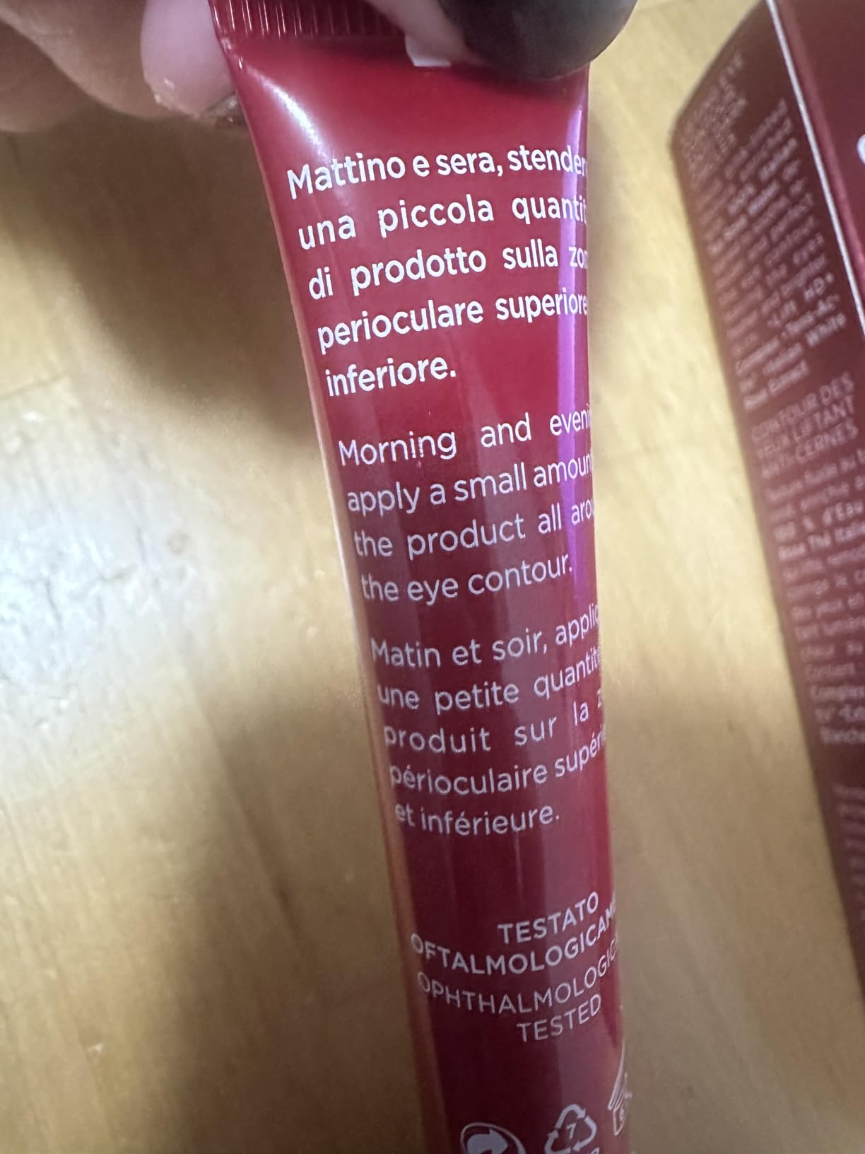 Perfetto prima del trucco