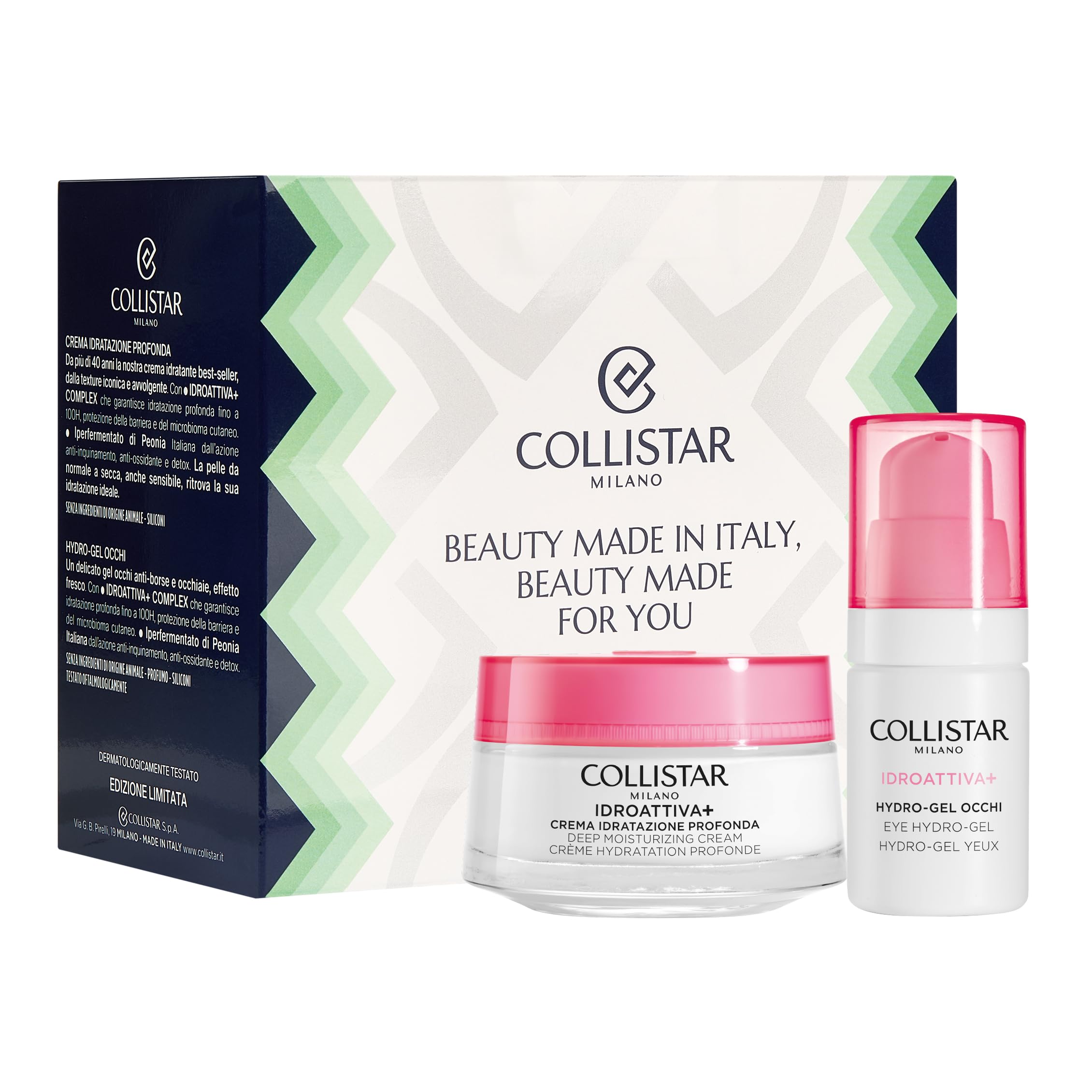 collistar-cofanetto-idroattiva-crema-50ml-hydro-gel-occhi-15ml-vegan image 4