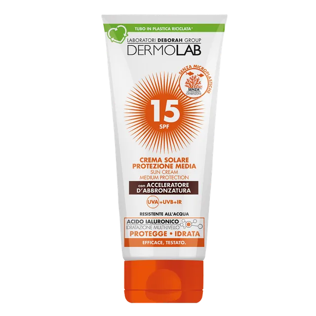 dermolab-crema-solare-media-con-acceleratore-d-abbronzatura-viso-corpo image 1