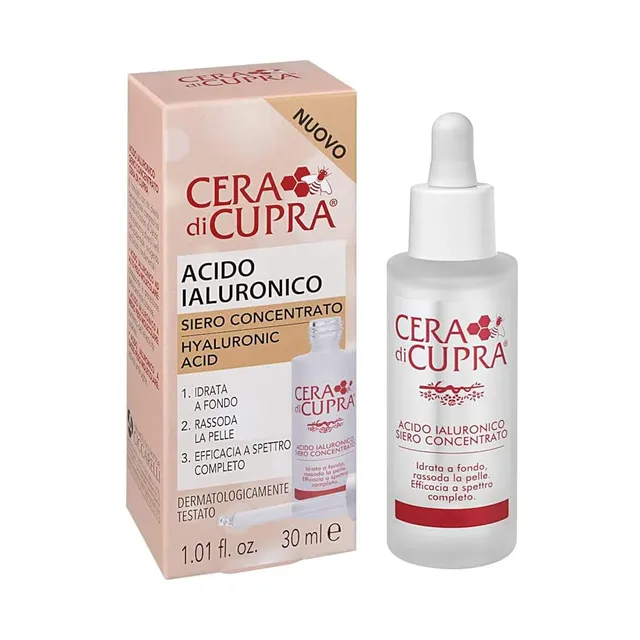 cera-di-cupra-siero-acido-ialuronico-e-miele-di-acacia-30-ml image 1