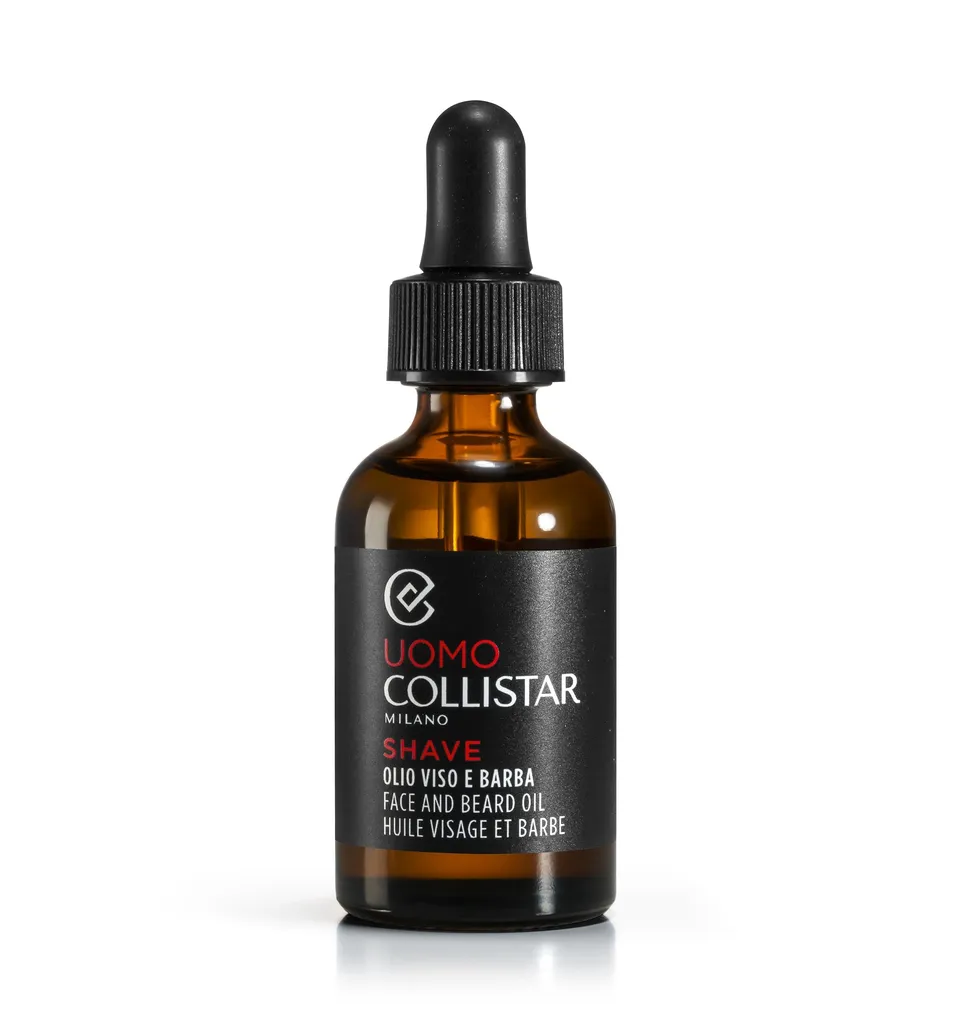 collistar-uomo-olio-viso-e-barba-30ml-trattamento-pre-e-post-rasatura image 1