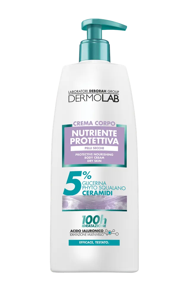 dermolab-crema-corpo-nutriente-protettiva-idratazione-100-ore image 1