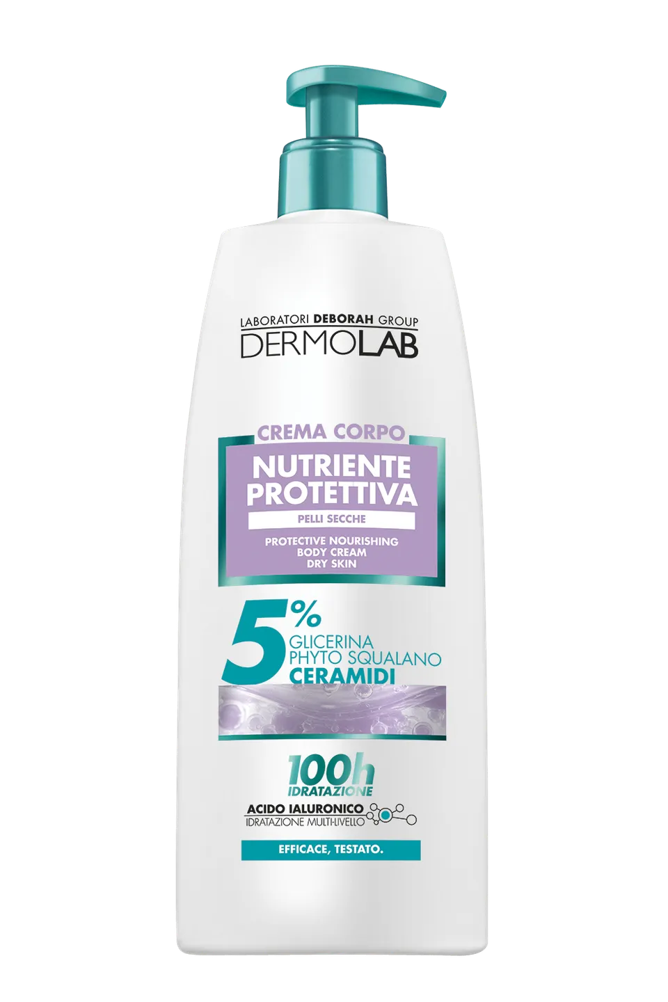dermolab-crema-corpo-nutriente-protettiva-idratazione-100-ore image 1