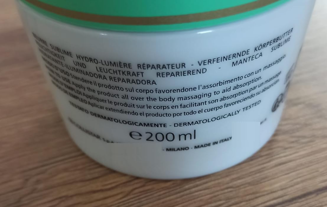 Burro pazzesco, profumo divino