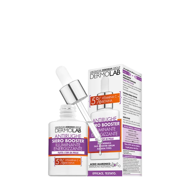 dermolab-siero-booster-antirughe-illuminante-energizzante-siero-viso image 1