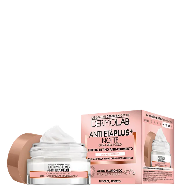 dermolab-crema-notte-viso-e-collo-effetto-lifting-anticedimento image 1