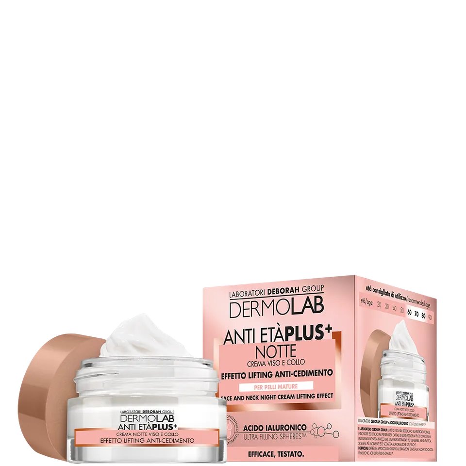 dermolab-crema-notte-viso-e-collo-effetto-lifting-anticedimento image 1
