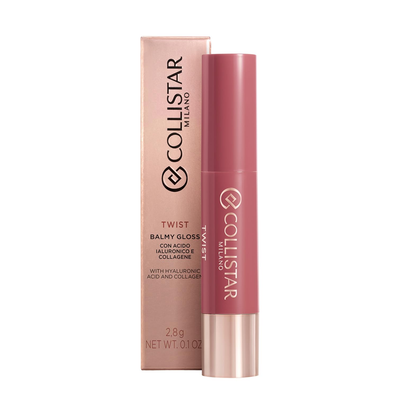 collistar-twist-balmy-gloss-2-8-g-n-203-legno-di-rosa-idratante-rimpolpante image 2