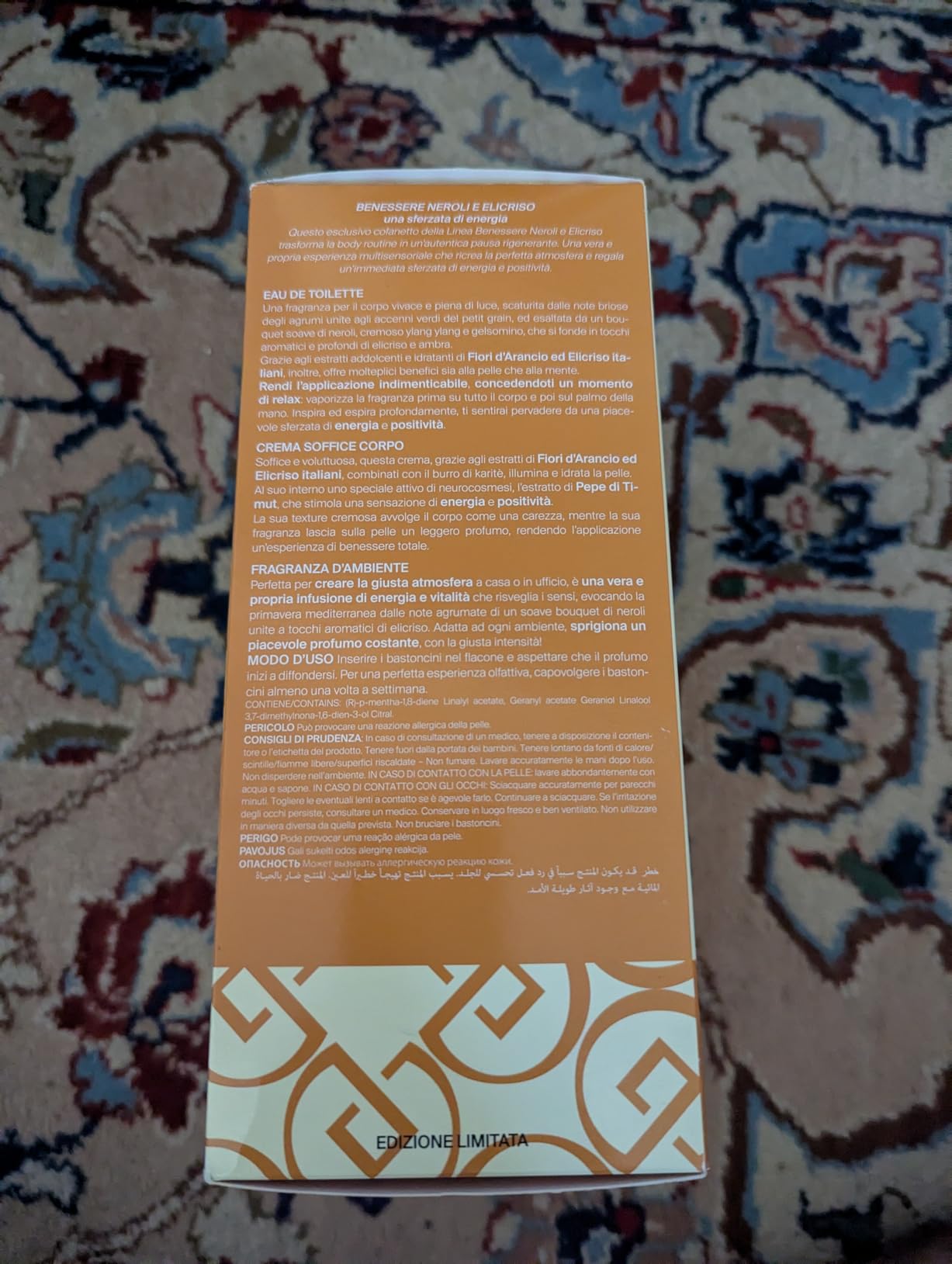 Ottimo per amanti degli agrumati