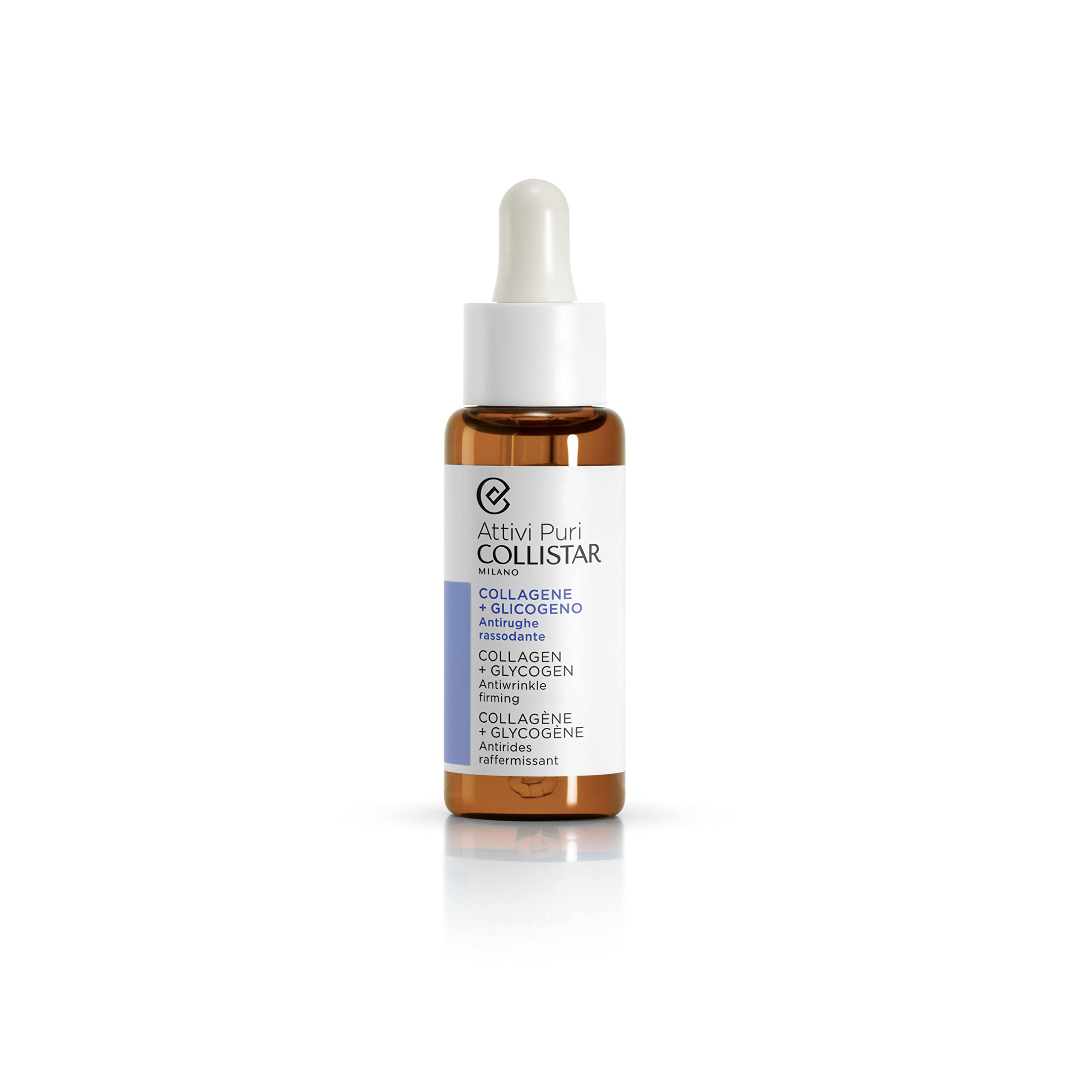 collistar-attivi-puri-siero-collagene-glicogeno-gocce-viso-antirughe-30-ml image 1
