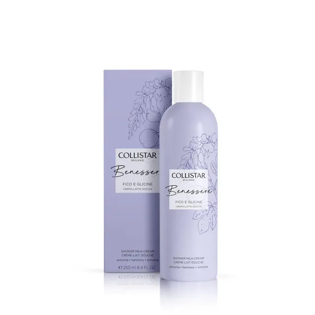 collistar-benessere-crema-latte-doccia-fico-e-glicine-idratante-250-ml image 1