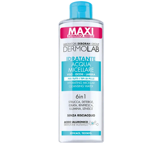 dermolab-acqua-micellare-idratante-6in1-struccante-senza-risciacquo image 1